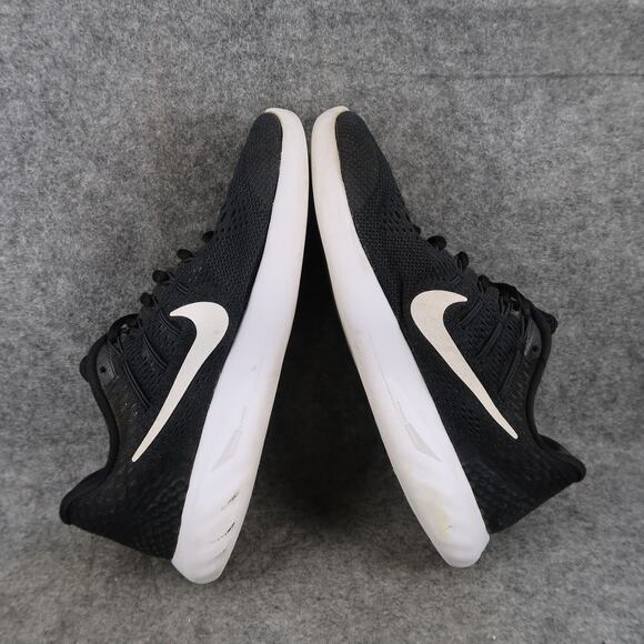 Nike Shoes Womens 7 Athletic Trainer Lunarglide 8 Running Sneaker Workout Black - Picture 9 of 12